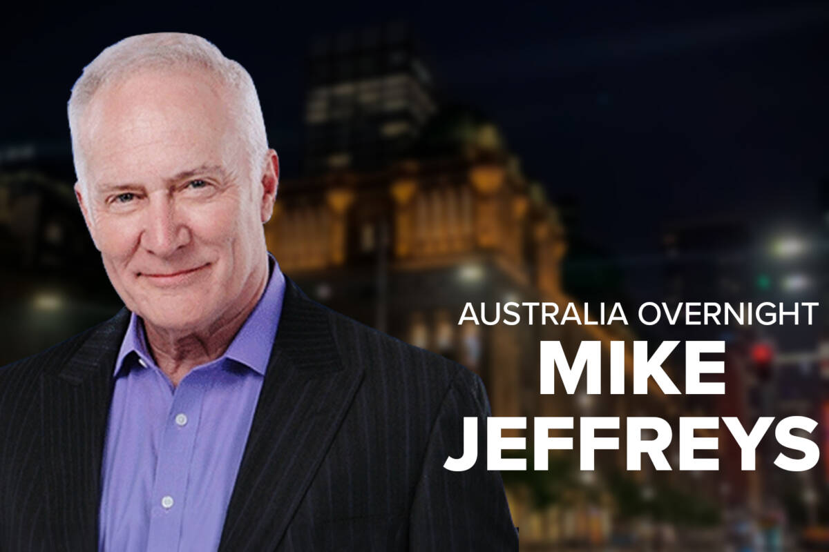 Article image for Australia Overnight with Mike Jeffreys podcasts