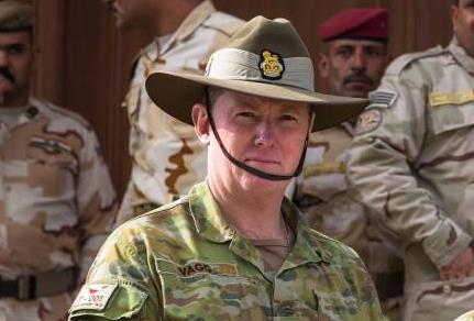 Colonel Richard Vagg serving in Iraq