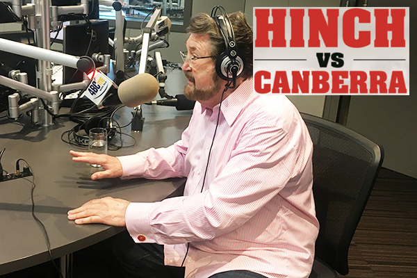 Article image for LANGUAGE WARNING: Derryn Hinch tees off on Canberra