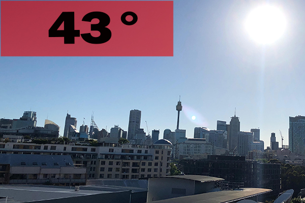 Article image for Temperatures to soar in Sydney’s west