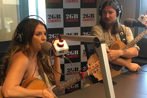 Article image for VIDEO: Brooke McClymont and Adam Eckersley perform in studio