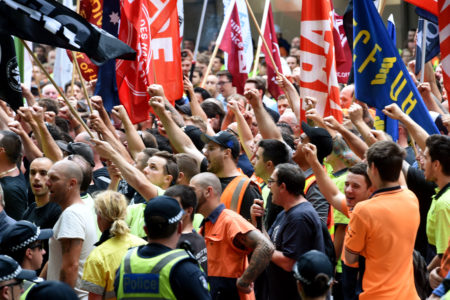 Tough new fines for militant union strikes