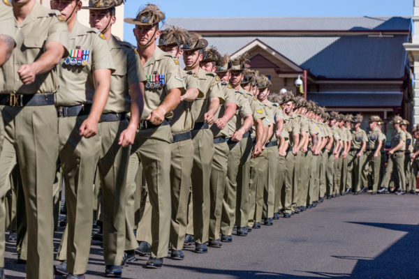 Article image for Children banned from marching in ANZAC parade