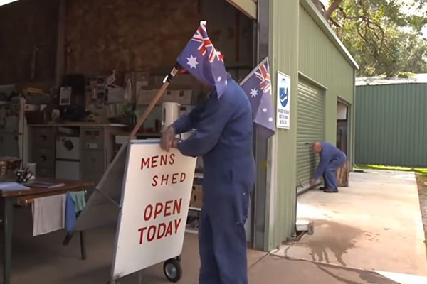 Article image for Women are demanding entry into men’s sheds