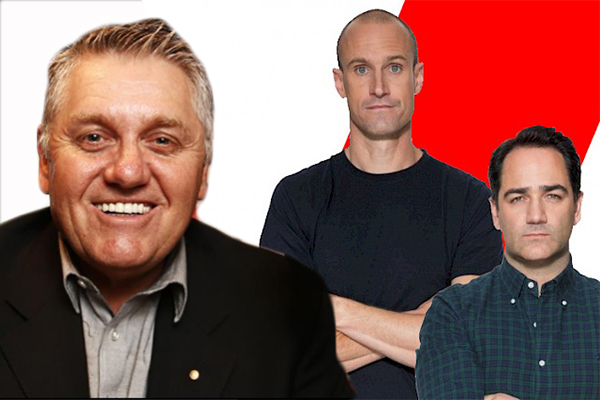 Article image for WATCH | Ray Hadley grills Fitzy and Wippa after he was almost put off air