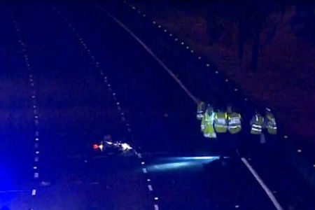 Motorcyclist and kangaroo killed in freak M4 accident
