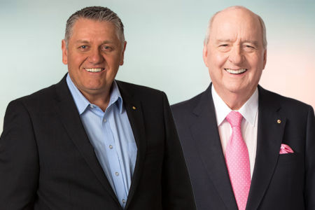 Ray gives Alan Jones a special thank you, ‘without this fella, I wouldn’t be here’