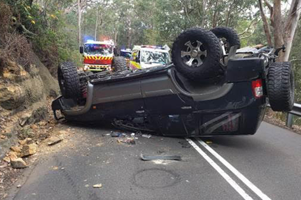 Article image for Driver’s survival a ‘miracle’ after horrific accident at Galston Gorge