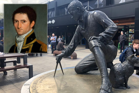 Suspected gravesite of great explorer Matthew Flinders could be under threat