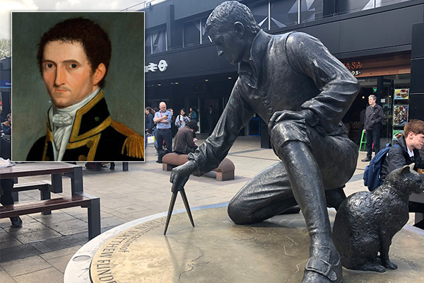 Article image for Suspected gravesite of great explorer Matthew Flinders could be under threat