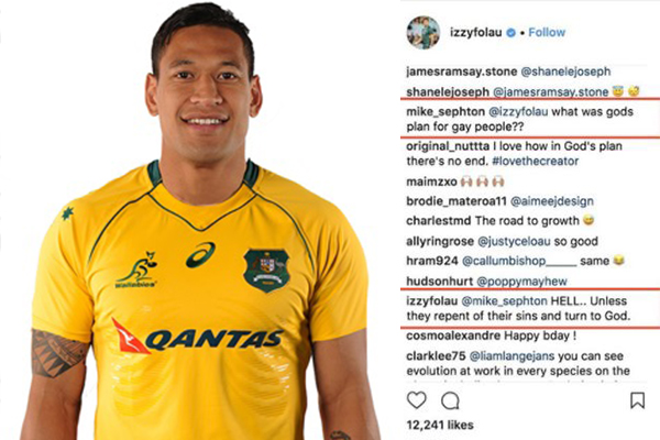 Article image for ‘Storm in a teacup’ | Former Wallabies skipper on Folau drama