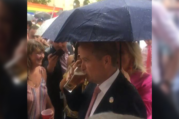 Article image for ‘You fun-sucking sook’: Bill Shorten wants PM to ban the booze