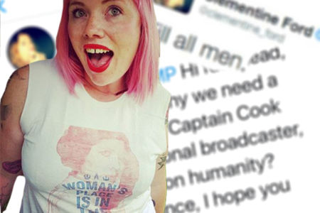 ‘Kill all men’: Controversial feminist booted from charity fundraiser
