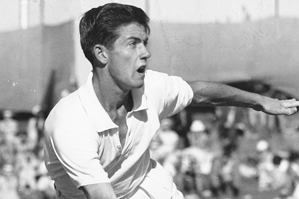 Article image for 50 years since Ken Rosewall kicked off the Open era of Tennis