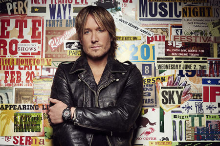 What’s a normal week like for country music star Keith Urban?