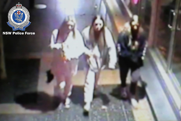 Article image for WATCH: Police search for three females following suspicious school fire