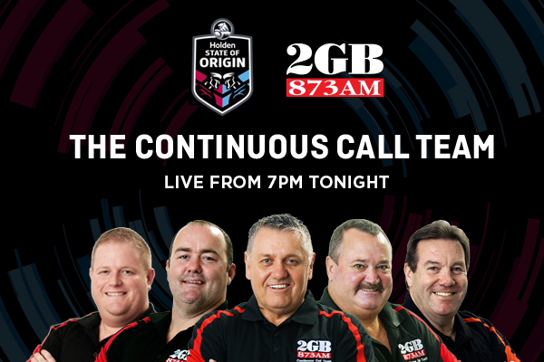 Article image for Continuous Call Team live from the MCG for State of Origin I