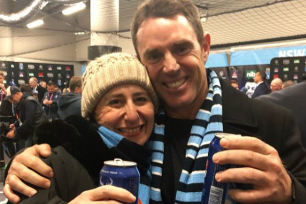 Article image for ‘How could I refuse Freddy Fittler?’ Premier celebrates with victorious Blues coach