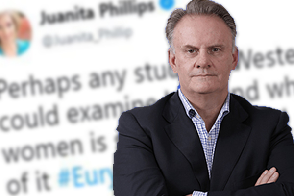 Article image for ‘She’s off the planet and she should apologise’: Mark Latham slams ABC journalist’s tweet