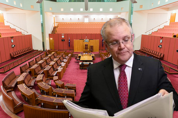 Article image for Treasurer Scott Morrison wants 37% tax bracket abolished sooner, as income package passes parliament