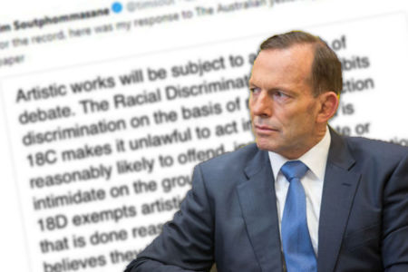 Tony Abbott: ‘It’s only left-wingers whose rights are protected’