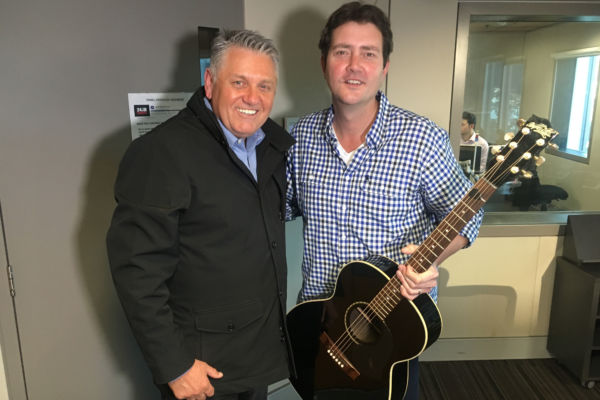 Article image for Ray’s great mate Adam Harvey drops by for a chat and to perform