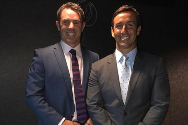 Article image for ‘I thanked him for retiring’: Andrew Johns’ cheeky sledge at Cameron Smith ahead of Origin clash