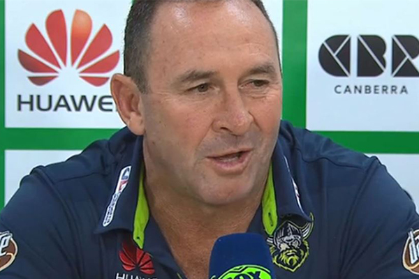 Article image for ‘I’m actually going to take them for lunch’: Ricky Stuart consoling ‘shattered’ team