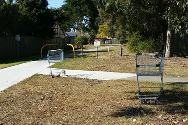 Article image for Local council declares war on abandoned shopping trolleys