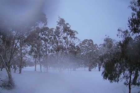 Snow falling across parts of New South Wales