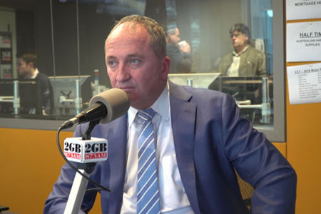 Barnaby Joyce reveals why he kept his separation a secret
