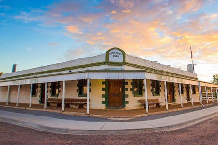 Iconic outback pub hits the market