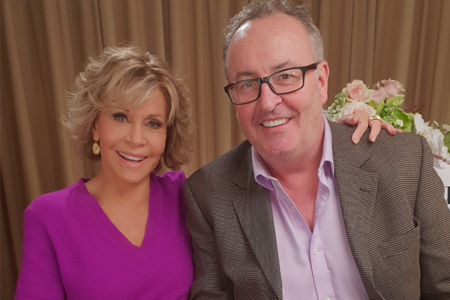 Chris Smith’s chat with Jane Fonda gets VERY hot under the collar