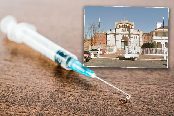 Article image for Prisoner officer could have deadly disease after being stabbed with inmate’s syringe