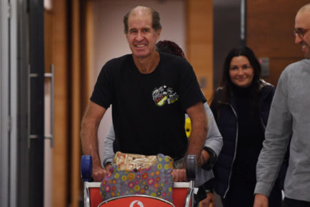 James Ricketson back on Australian soil after more than a year in Cambodian jail