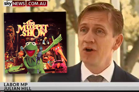 Labor MP gives his own rendition of The Muppet Show introduction