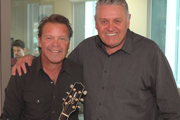 Article image for Country music royalty joins Ray in the studio