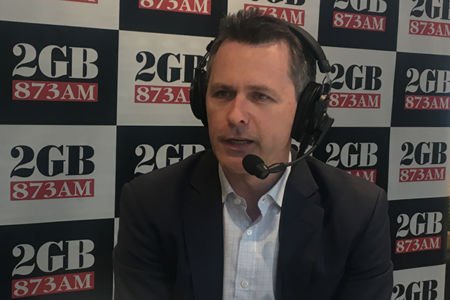 Shadow Minister drops by Harvey Norman broadcast: ‘I bought a TV from here’
