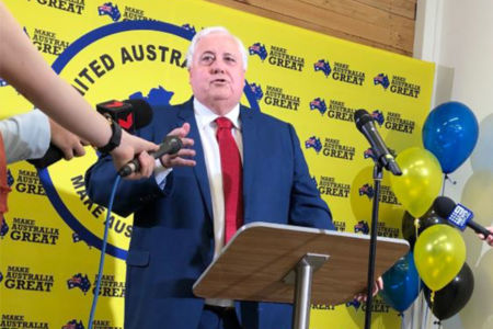 Clive Palmer gives fugitive nephew a new role