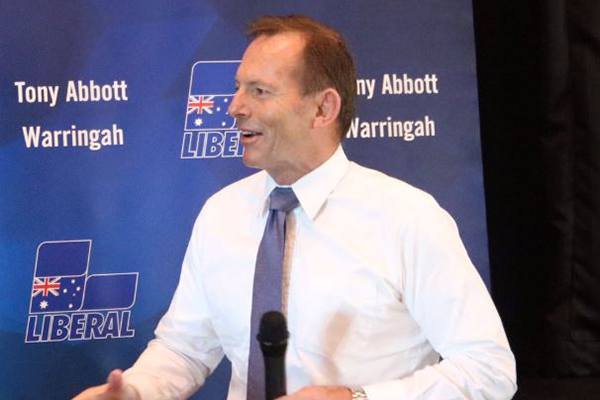Tony Abbott ready for a dog fight at the next election