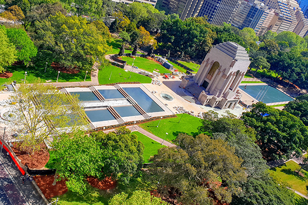 Article image for Hyde Park war memorial set to reopen after $40m upgrade