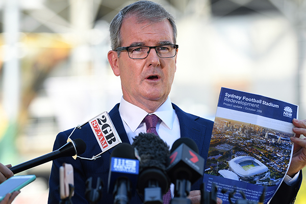 Article image for NSW Opposition vows to not spend a cent of taxpayer money on stadium rebuild