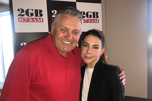 Article image for Australian sweetheart Kate Ritchie joins Ray Hadley in studio