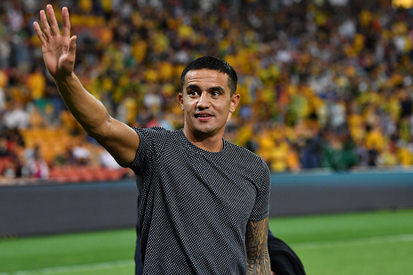 ‘It’s the right time’: Tim Cahill speaks ahead of last game in the green and gold