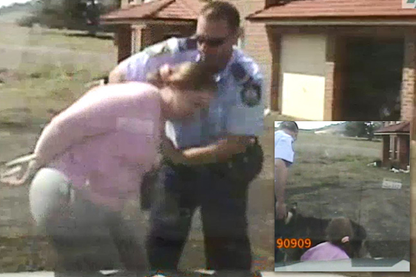 Article image for Police officer caught repeatedly pepper spraying dog