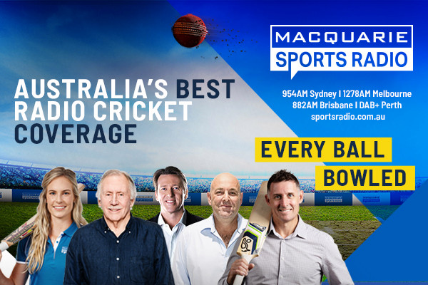 Article image for Listen to Australia’s best cricket coverage LIVE and FREE
