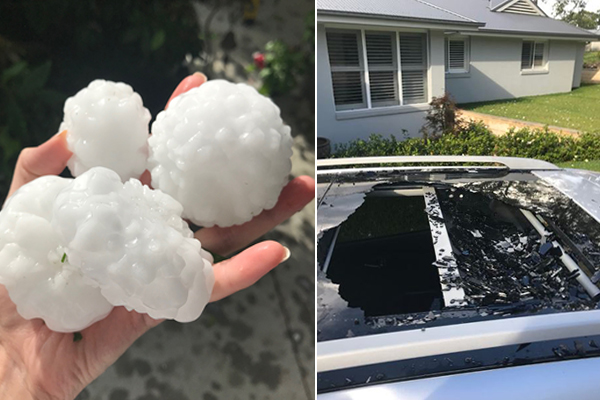 Article image for Damage bill from violent Sydney hail storm nearing $675m