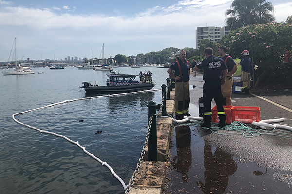 Article image for Boat explosion at Drummoyne leaves man with severe burns