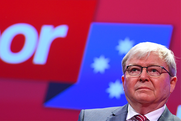 Article image for Kevin Rudd given lifetime Labor membership, but senator says all isn’t forgiven