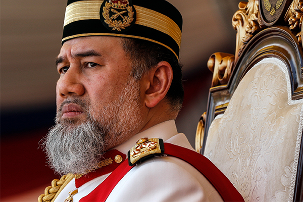 Article image for Malaysian King abdicates throne amid reports he married a Russian beauty queen
